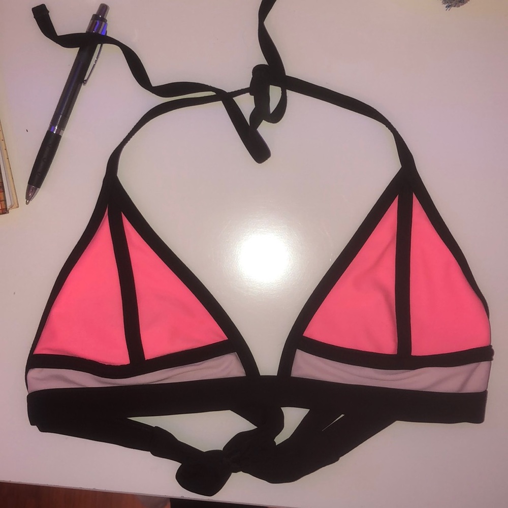 Triangle bathing suit top